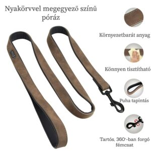 Hasított bőr póráz