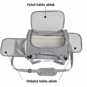 Összecsukható kutyahordozó táska