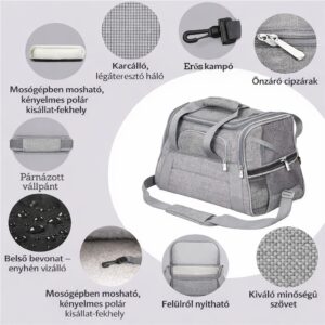 Hordozható kutyatáska